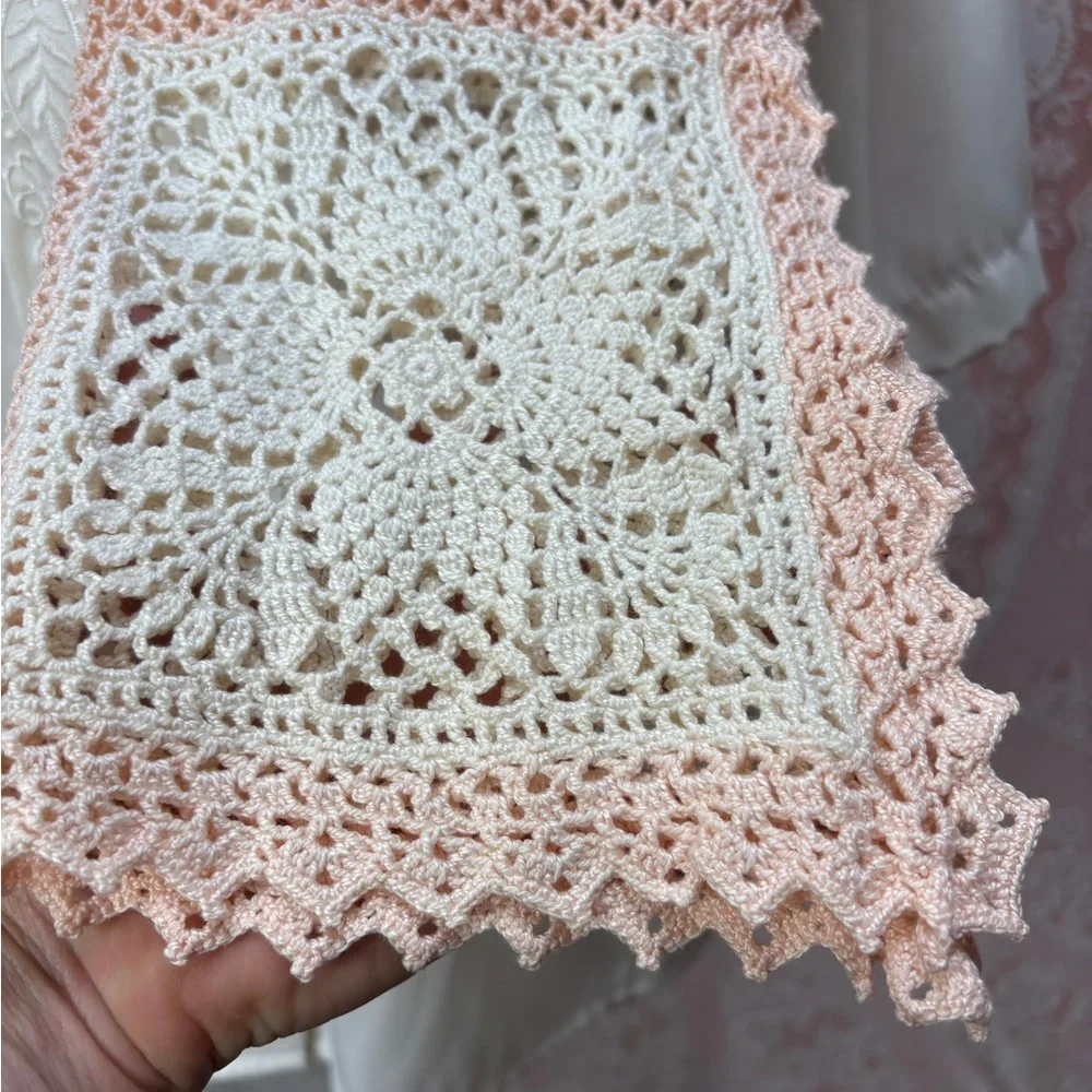 Romantic Heirloom Scarf Shawl - Picture 4 of 8